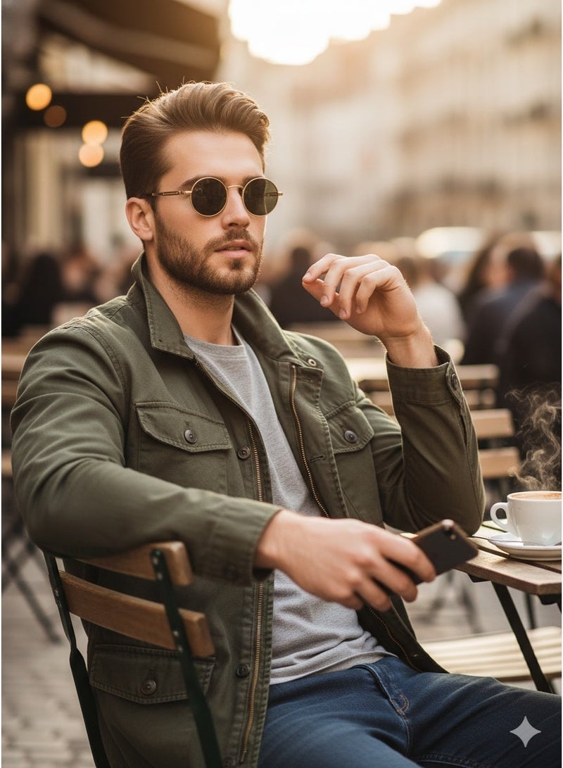 كينغسيفن نظارات شمسية فخمة مجموعة مكونة من 3قطع بثلاثة الوان مختلفة - Image 4